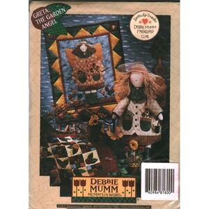 Debbie Mumm Greta the Garden Angel Sewing Pattern Wall Quilt Doll Mumms the Word